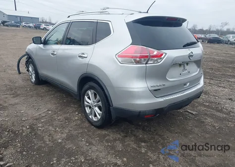 2016 Nissan Rogue Sv from USA, damaged, VIN KNMAT2MT3GP595911